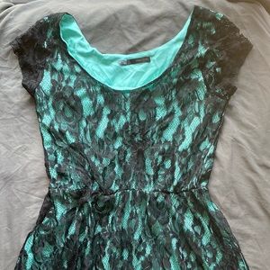 Maurice’s black and blue floral dress